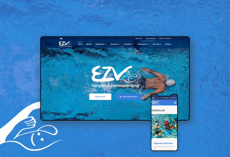 KV-Designs - project - EZVzwemmen - webdesign