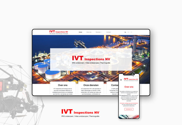 KV-Designs - project - IVT inspections - webdesign