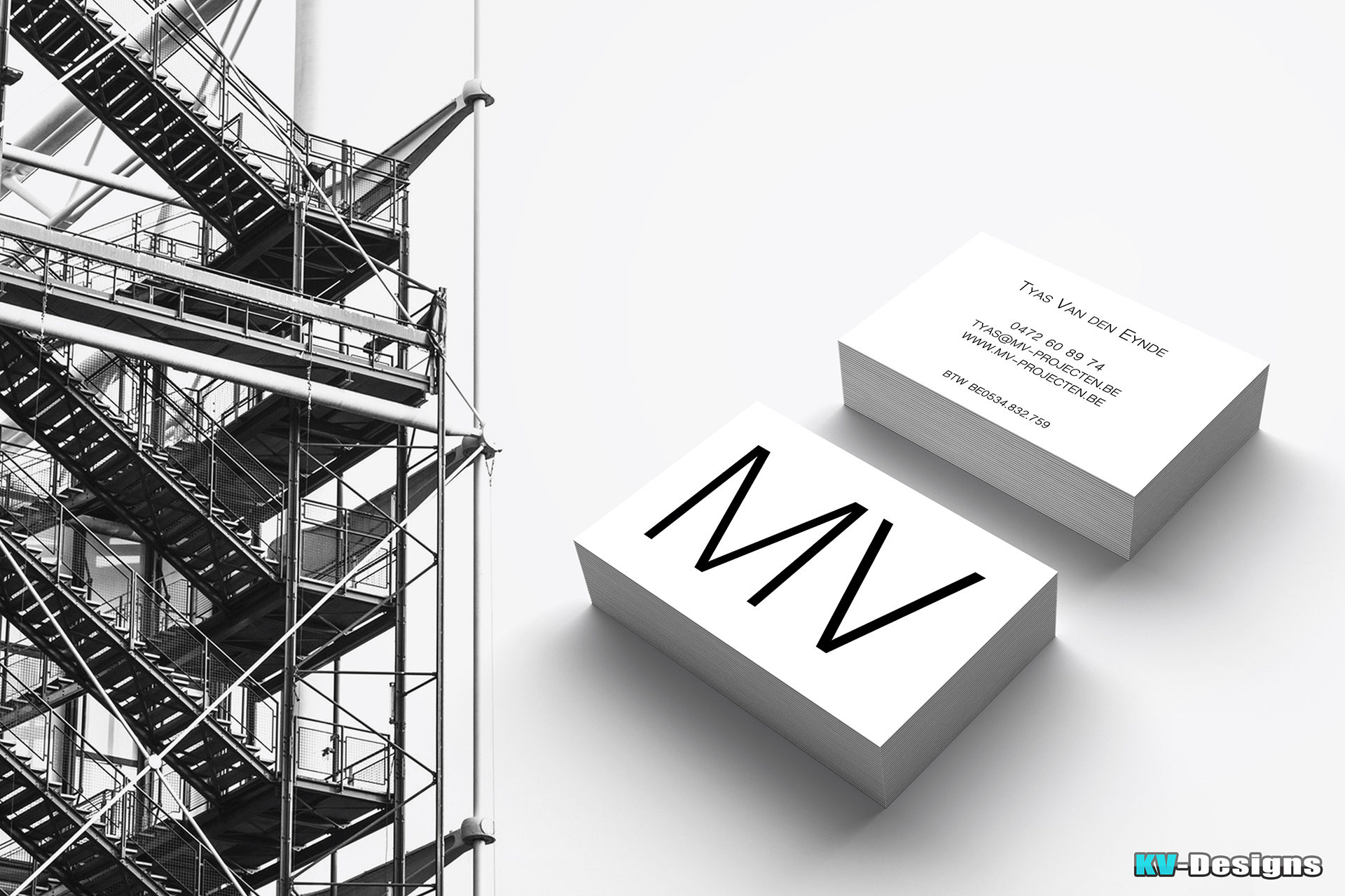 KV-Designs - project - MV-projecten - drukwerk visitekaartjes