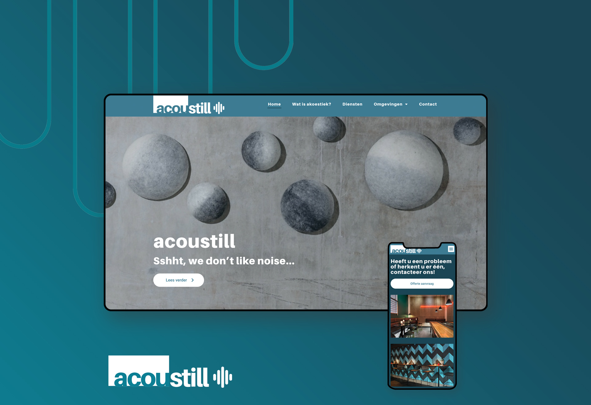acoustill - webdesign